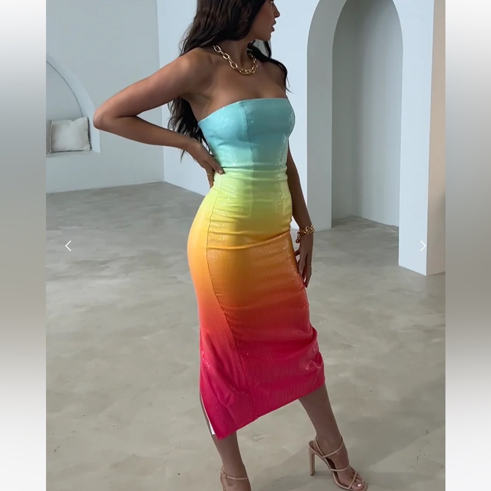 Malibu Midi Dress Runaway the Label M